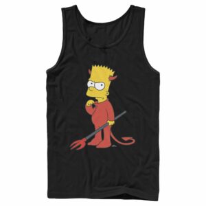 Men’s The Simpsons Devil Bart Tank Top