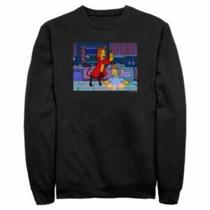 Men’s The Simpsons Homer in Hell Sweatshirt