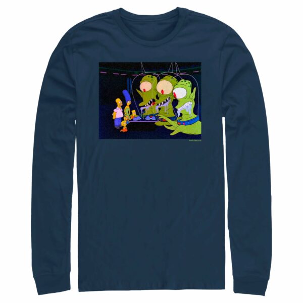 Men’s The Simpsons Kang and Kodos Long Sleeve Shirt