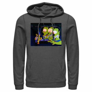 Men’s The Simpsons Kang and Kodos Pull Over Hoodie