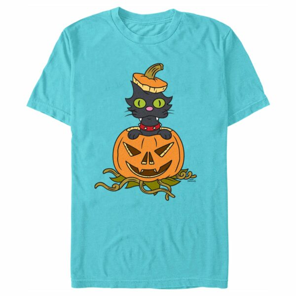 Men’s The Simpsons Snowball II Jack-O’-Lantern T-Shirt