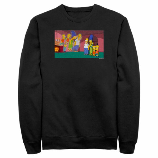 Men’s The Simpsons Treehouse of Horror Doppelgangers Scene Sweatshirt