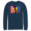Men’s The Simpsons Treehouse of Horror Double Bart Scene Long Sleeve Shirt
