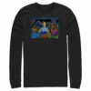 Men’s The Simpsons Treehouse of Horror Homer Skeleton Theater Scene Long Sleeve Shirt