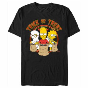 Men’s The Simpsons Trick-or-Treat Trio T-Shirt