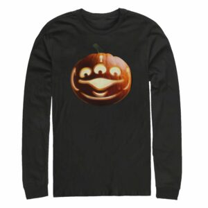 Men’s Toy Story Halloween Alien Pumpkin Long Sleeve Shirt