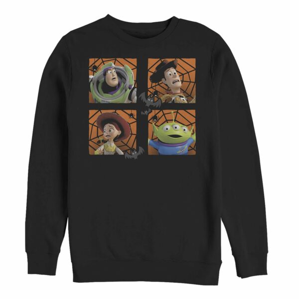 Men’s Toy Story Halloween Character Cobweb Sweatshirt