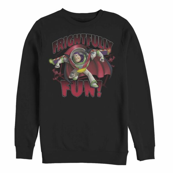 Men’s Toy Story Halloween Frightfully Fun Buzz Sweatshirt