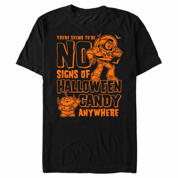 Men’s Toy Story No Signs of Halloween Candy T-Shirt