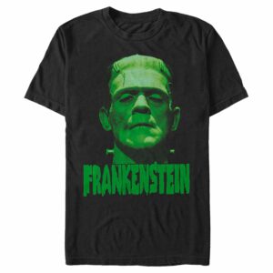 Men’s Universal Monsters Frankenstein’s Creature Logo T-Shirt