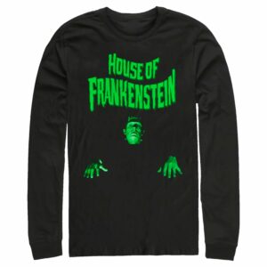 Men’s Universal Monsters House of Frankenstein Creation Long Sleeve Shirt