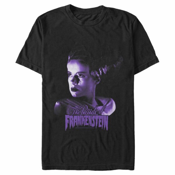 Men’s Universal Monsters The Bride of Frankenstein Logo T-Shirt