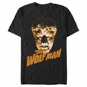 Men’s Universal Monsters The Wolfman Logo T-Shirt