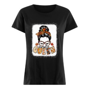 Messy Bun Pumpkin Queen Sweatshirt 3