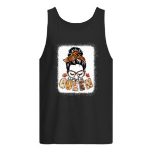 Messy Bun Pumpkin Queen Sweatshirt 4