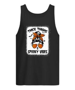 Messy Bun Thick Thighs And Spooky Vibes Sweatshirt 2 Messy Bun Thick Thighs And Spooky Vibes Sweatshirt 3