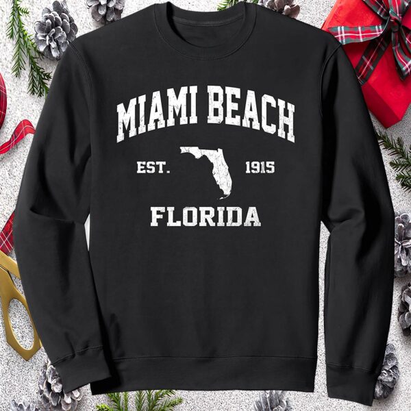 Miami Beach Florida Sweatshirt