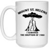 Mount St. Helens I Survived The Eruption Of 1980 Mug Shirt Sweatshirt Long Sleeve Hoodie Tank Mug