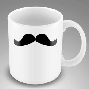 Moustache mug