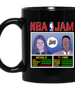 NBA Jam The Jump Nichols TMac Mug Shirt Sweatshirt Long Sleeve Hoodie Tank Mug 1