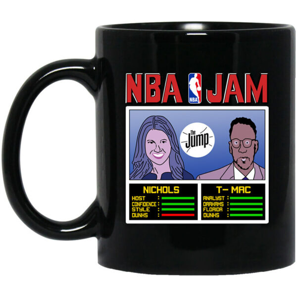 NBA Jam The Jump Nichols TMac Mug Shirt Sweatshirt Long Sleeve Hoodie Tank Mug