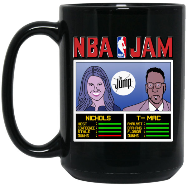 NBA Jam The Jump Nichols TMac Mug Shirt Sweatshirt Long Sleeve Hoodie Tank Mug