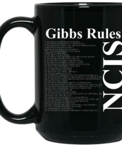 NCIS Gibbs Rules Mug Shirt Sweatshirt Long Sleeve Hoodie Tank Mug 2