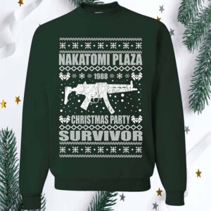 Nakatomi Plaza Christmas Party Survivor 1988 Sweater