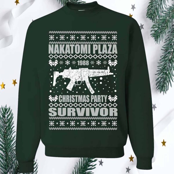 Nakatomi Plaza Christmas Party Survivor 1988 Sweater