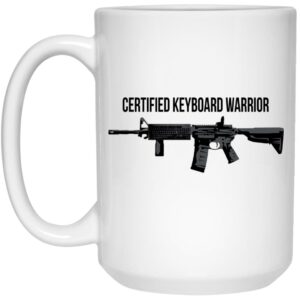 Operator Drewski Certified Keyboard Warrior Mug Shirt Sweatshirt Long Sleeve Hoodie Tank Mug 2