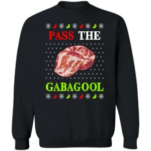 Pass The Gabagool Christmas Sweatshirt 1