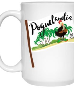 Poguelandia Flag With Chicken In Coconut Bra Mug Shirt Sweatshirt Long Sleeve Hoodie Tank Mug 1 Poguelandia Flag With Chicken In Coconut Bra Mug Shirt Sweatshirt Long Sleeve Hoodie Tank Mug 2