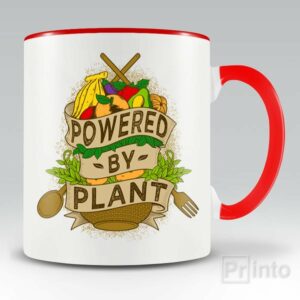 Powered by plant – mug