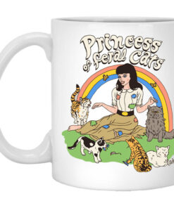 Princess Of Feral Cats Mug Shirt Sweatshirt Long Sleeve Hoodie Tank Mug 1