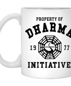 Property Of Dharma 1977 Initiative Mug Shirt Sweatshirt Long Sleeve Hoodie Tank Mug 1