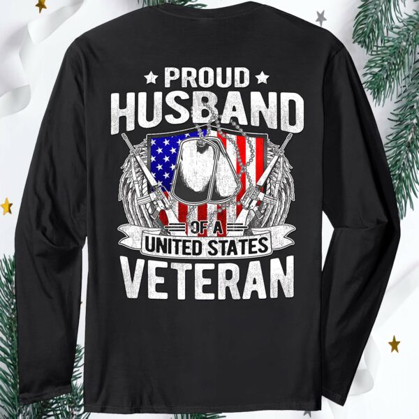 Proud Husband Of A United States Veteran Sweatshirt