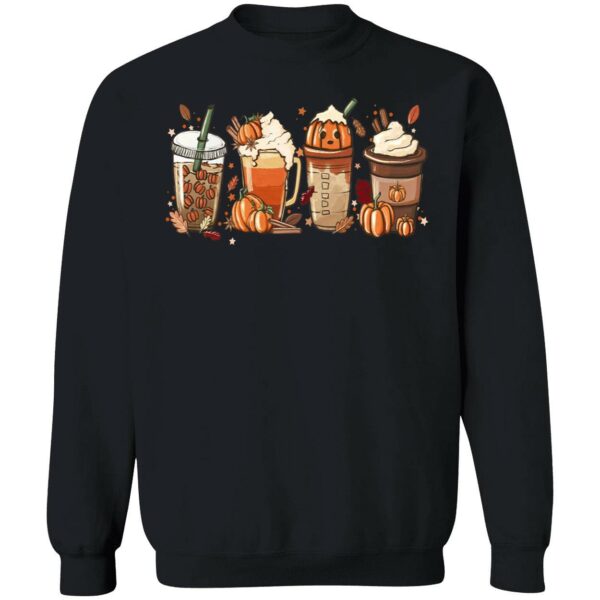 Pumpkin Coffee Fall Thanksgiving Sweatshirt