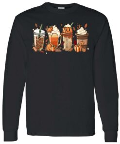 Pumpkin Coffee Fall Thanksgiving Sweatshirt 4