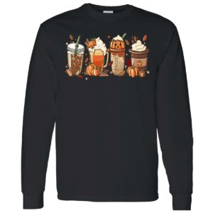 Pumpkin Coffee Fall Thanksgiving Sweatshirt 4