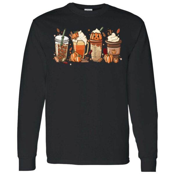 Pumpkin Coffee Fall Thanksgiving Sweatshirt