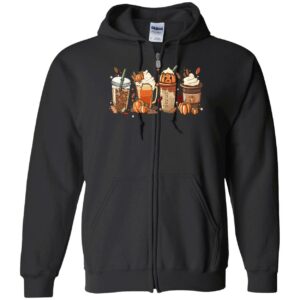 Pumpkin Coffee Fall Thanksgiving Sweatshirt 8