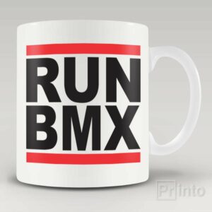 RUN BMX mug