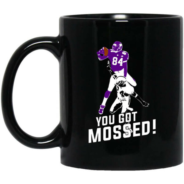 Randy Moss Over Charles Woodson You Got Mossed Mug Shirt Sweatshirt Long Sleeve Hoodie Tank Mug