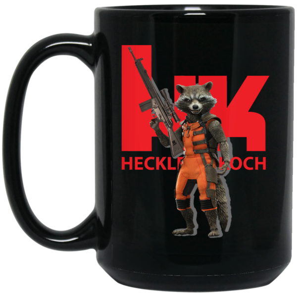 Rocket Raccoon HK Heckler and Koch Mug Shirt Sweatshirt Long Sleeve Hoodie Tank Mug