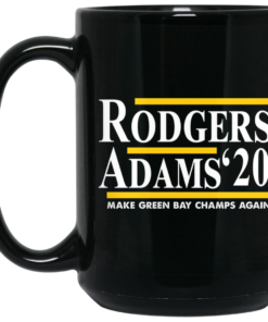 Rodgers Adams 2020 Make Green Bay Champs Again Mug Shirt Sweatshirt Long Sleeve Hoodie Tank Mug 2