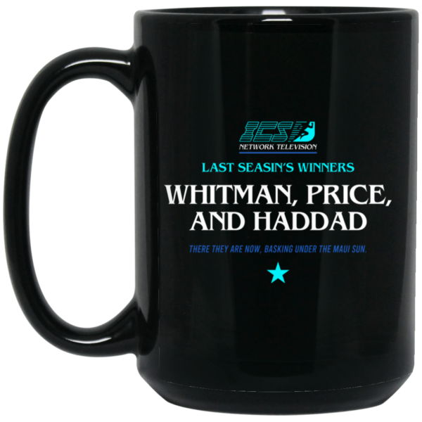 Running Man Whitman, Price, and Haddad Mug Shirt Sweatshirt Long Sleeve Hoodie Tank Mug