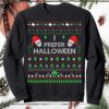 Santa Skull I Prefer Halloween Christmas Sweatshirt