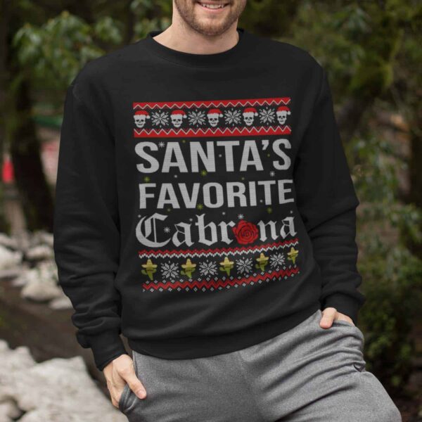 Santa’S Favorite Cabrona Christmas Sweater