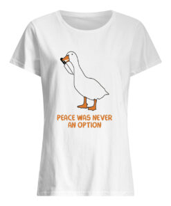 Silly Goose Peace Was Never An Option Sweatshirt 2