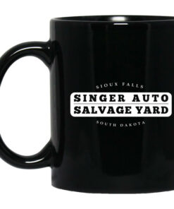 Singer Auto Salvage Yard Sioux Falls South Dakota Mug Shirt Sweatshirt Long Sleeve Hoodie Tank Mug 1